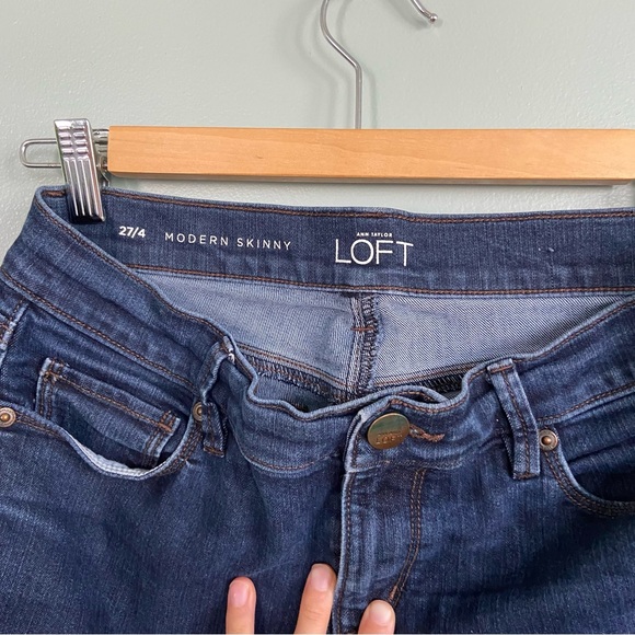 Ann Taylor Loft Modern Skinny Jeans - Picture 3 of 3